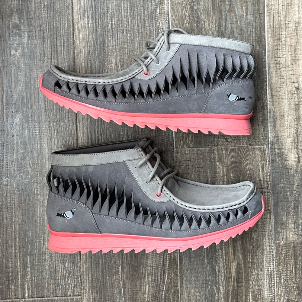 Staple X Clarks pigeon Tawyer Helix wallabee boots Wallabees Clark’s 13